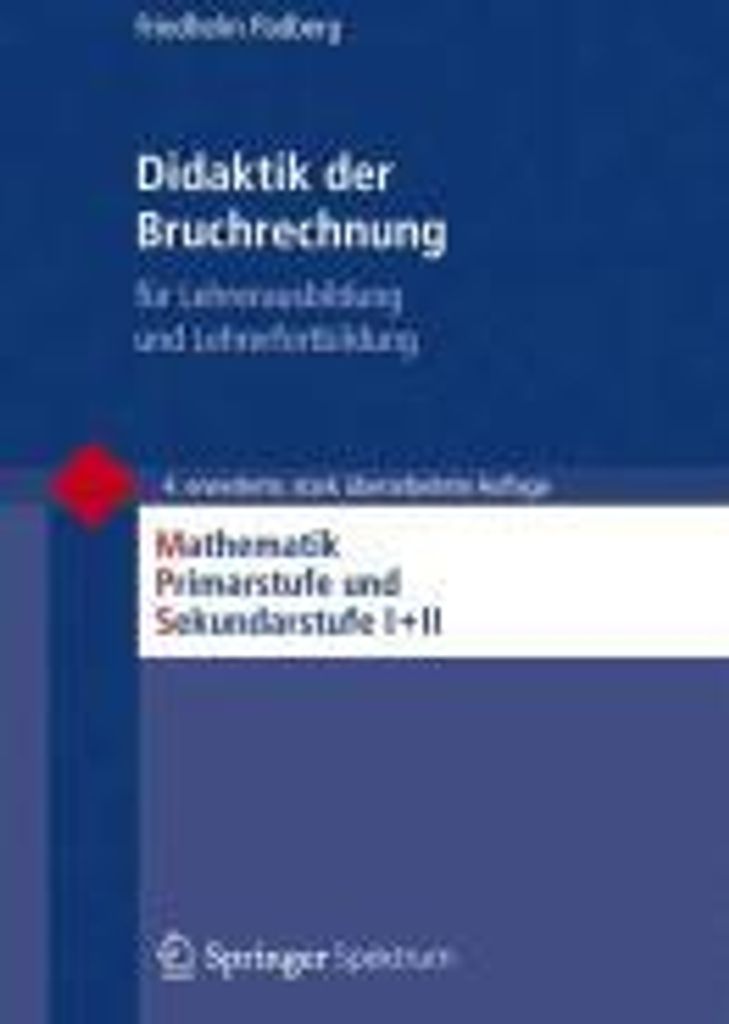 Didaktik der Bruchrechnung