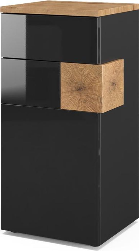 Mobiletto bagno Vicco Eden Antracite 40 x 84 cm, Model Immagine del prodotto 