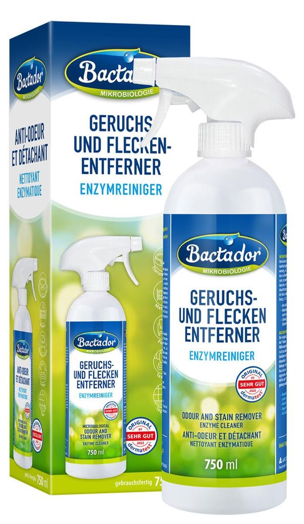 Bactador, microbiologisch geur- en vlekverwijderaar, klaar Productafbeelding 
