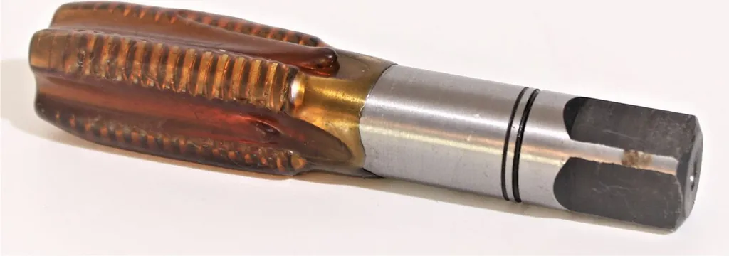Taraud à visser 7/8" HSS haute résistance pour taraudage central manuel