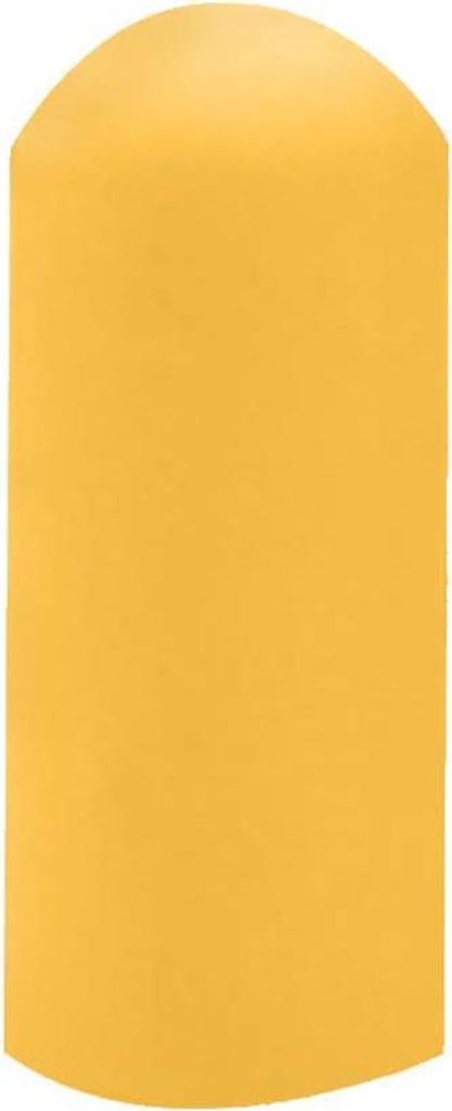INF 10er-Pack Silikon Auslaufsichere Flaschenmanschetten - Reiseutensilien Gelb