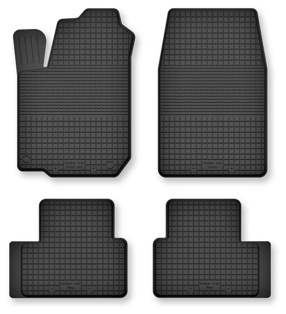 Gummi-Fußmatten für Ford Ka MK1 1998-2006 (Schrägheck) – Produktbild 