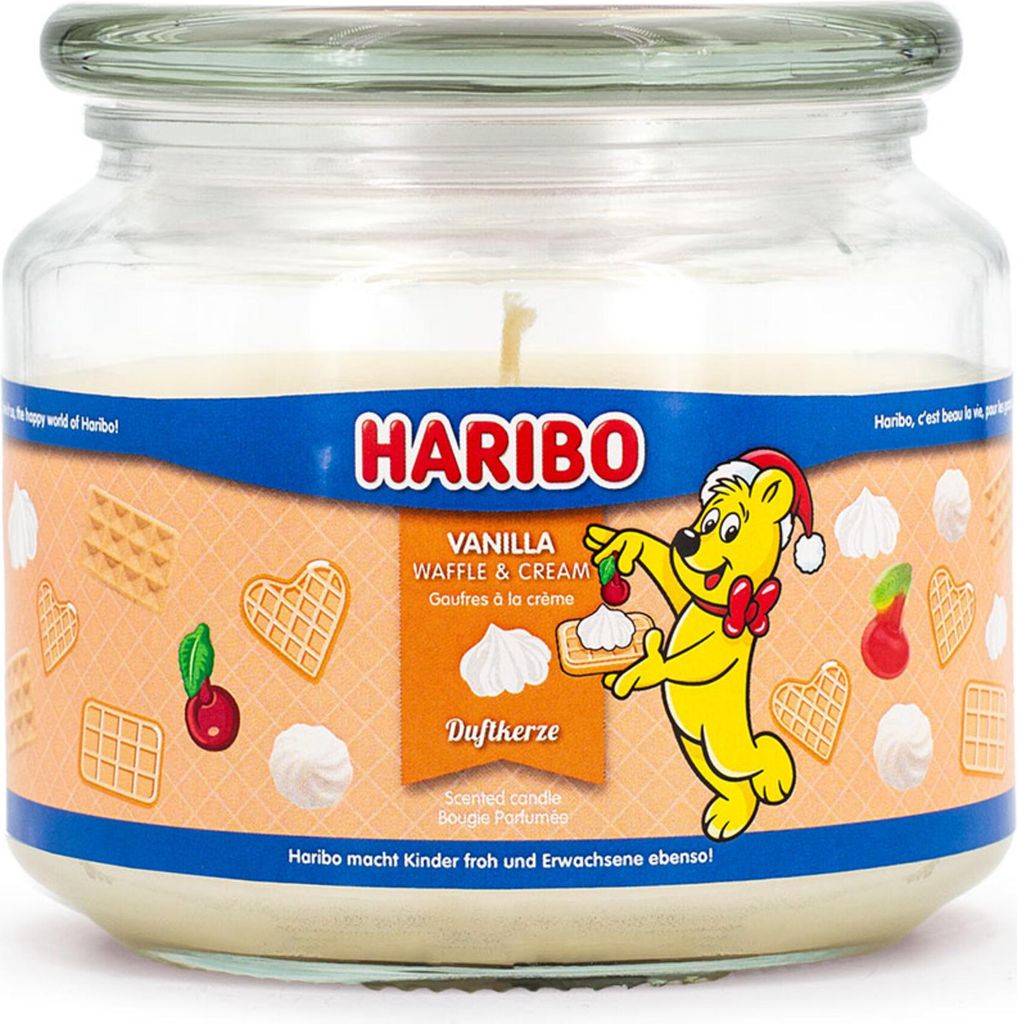 Haribo Duftkerzen 300g Glas