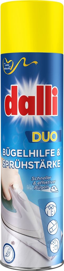 DALLI DUO Bügelhilfe & Sprühstärke I Faltenfreie Produktbild 
