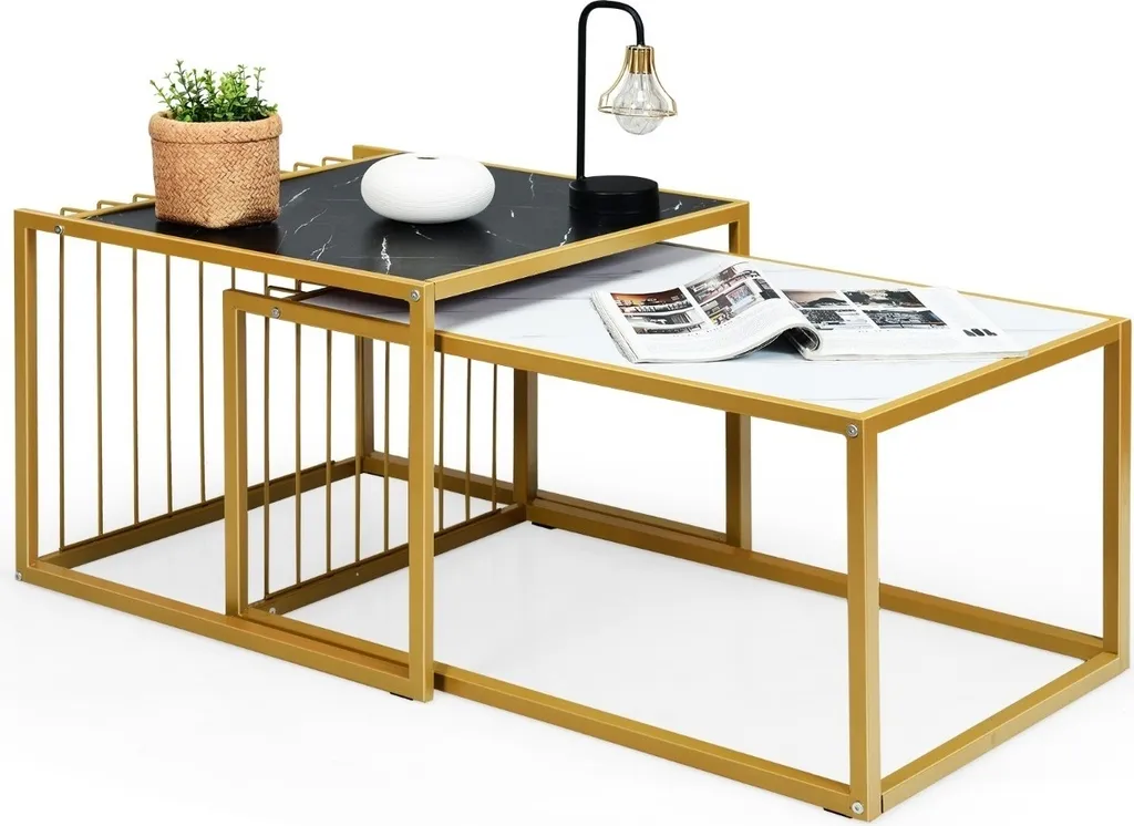 Table d'Appoint Stable et Modulable SETUAL pour Petits Espaces Design - 5
