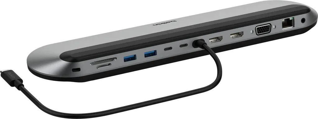 Dock USB-C 100W Belkin double affichage HDMI pour deux écrans 4K