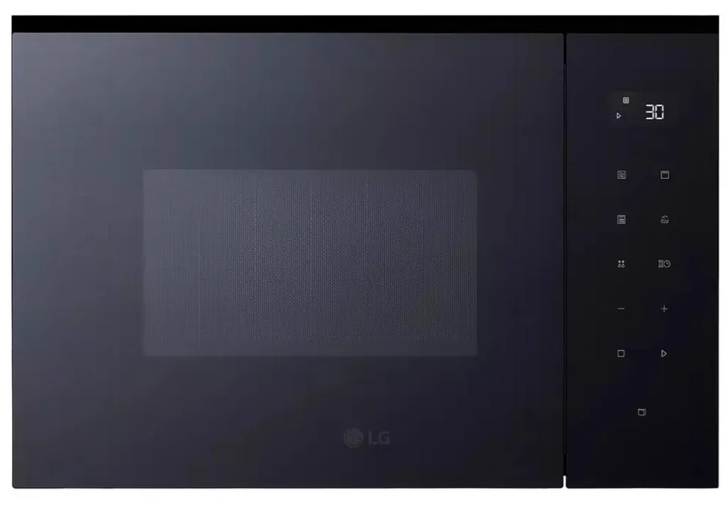 Micro-ondes encastrable avec gril 25L noir LG MGBZ2593F design moderne