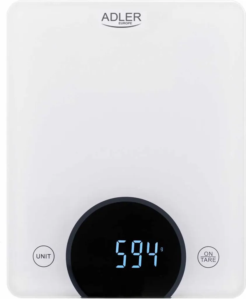 Balance de cuisine numérique précise : pesage électronique Adler 5kg