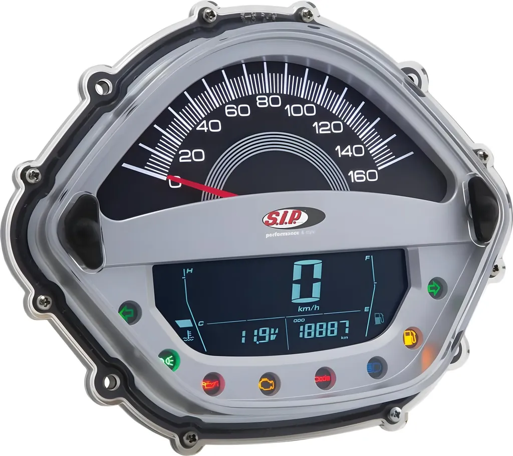 Compte-tours numérique SIP pour scooter Vespa GTS Super 125-300