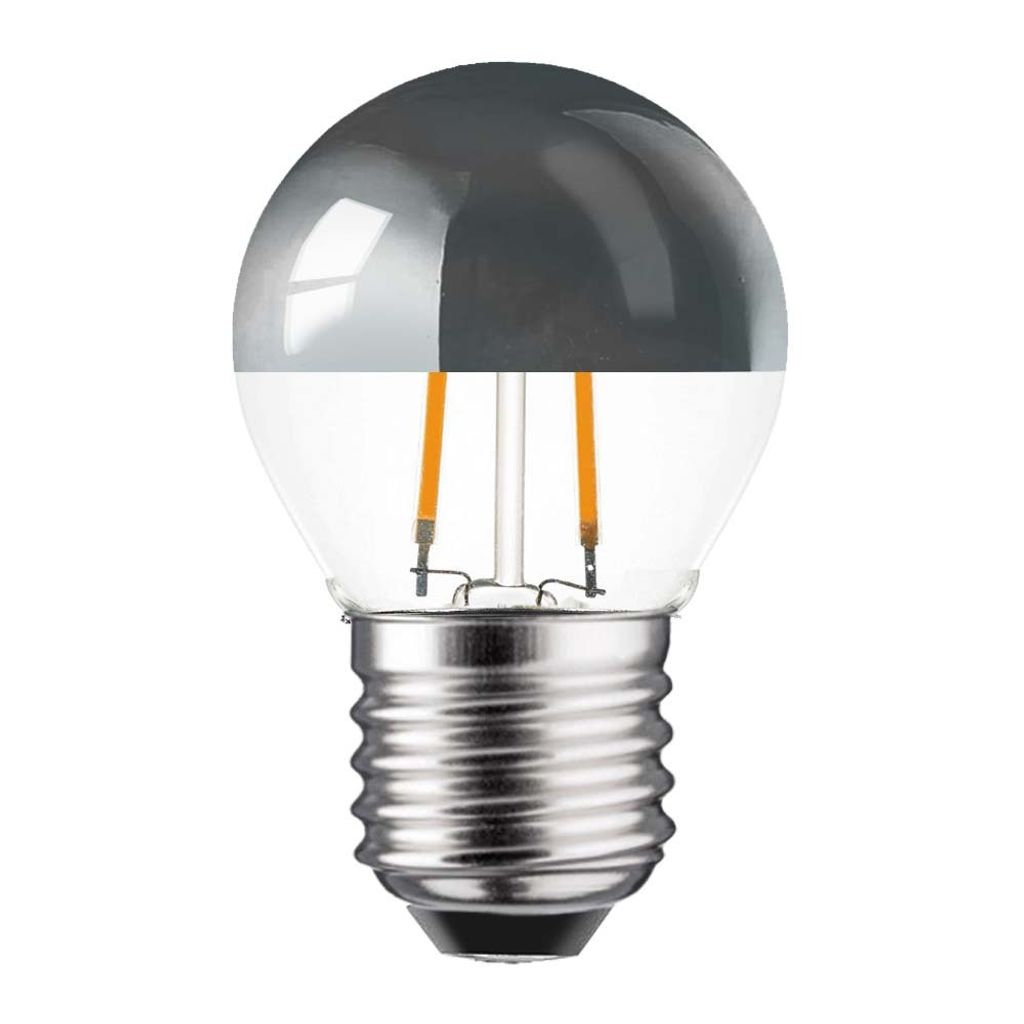 LED Filament Tropfen Leuchtmittel 2W = 25W E27 Kopfspiegel Produktbild 