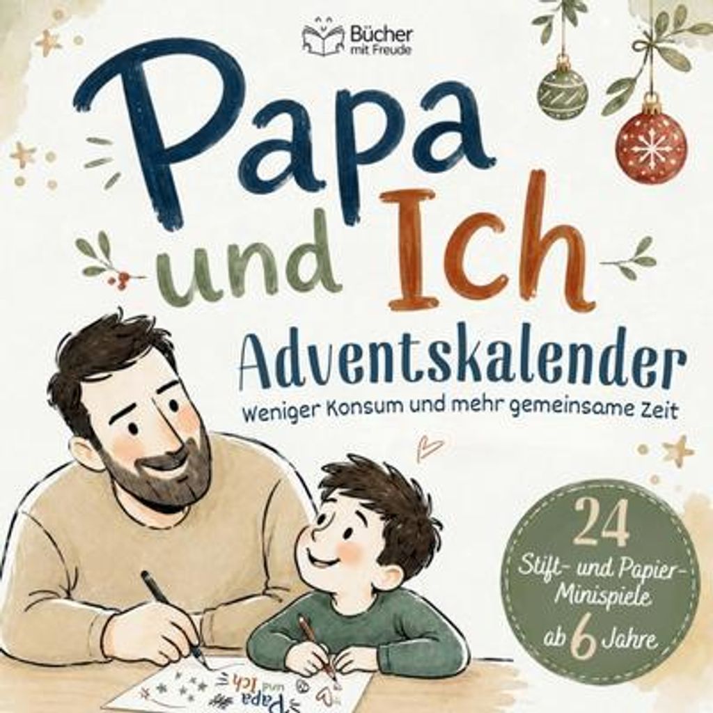 PAPA & ICH - Das Adventskalender-Mitmachbuch Produktbild 