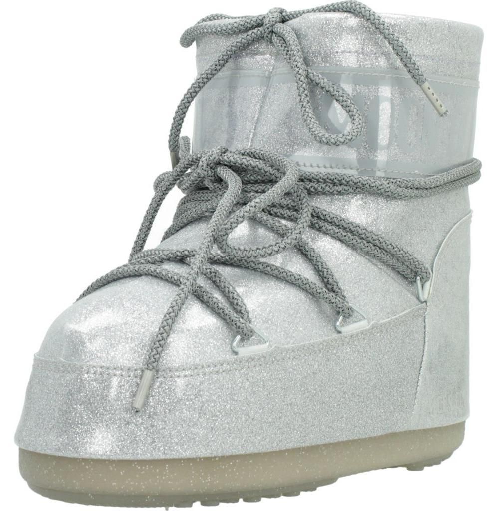 MOON BOOT MB ICON LOW GLIT Grau