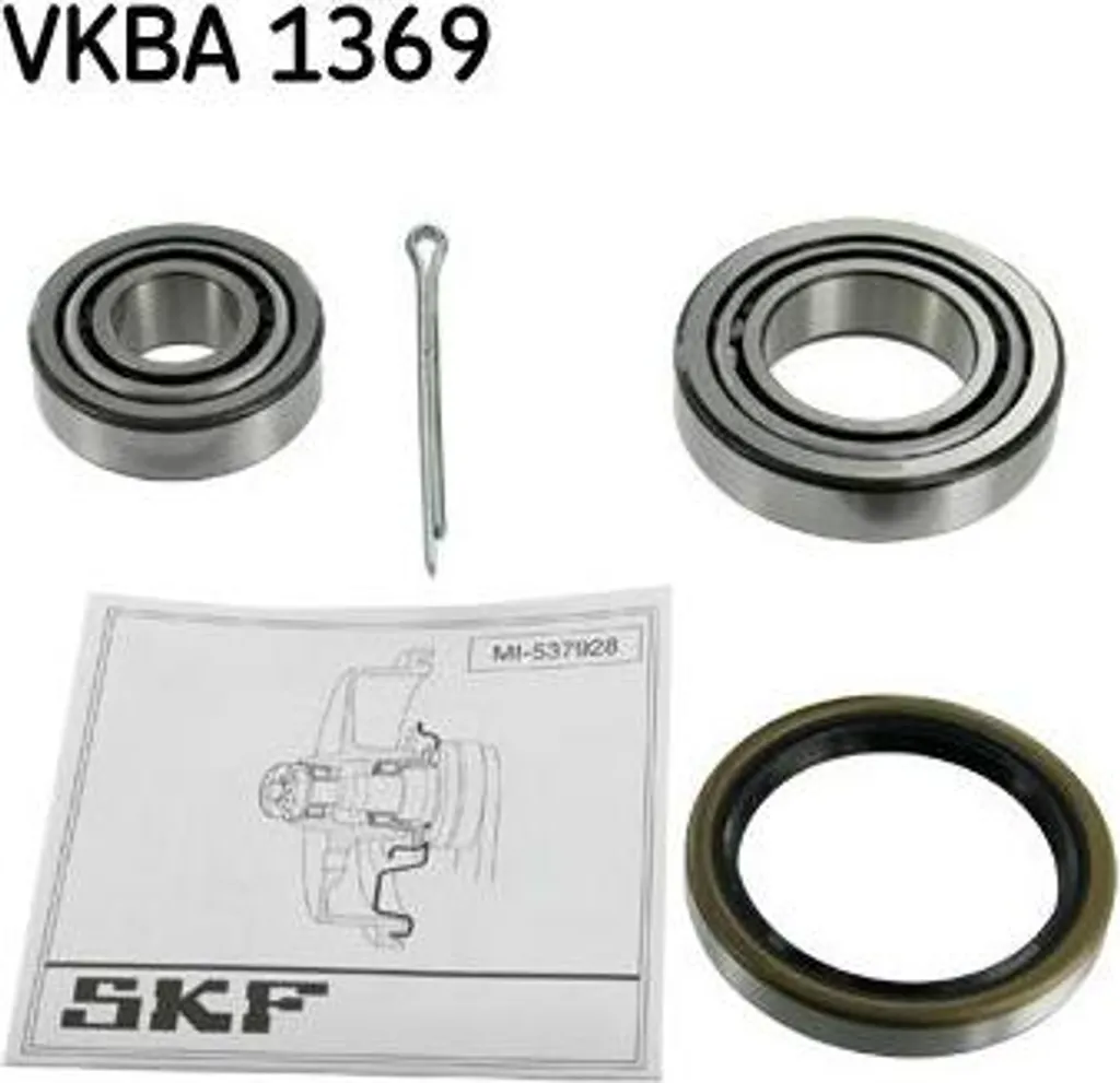 Kit roulement de roue arrière SKF VKBA 1369 compatible L300 et H100