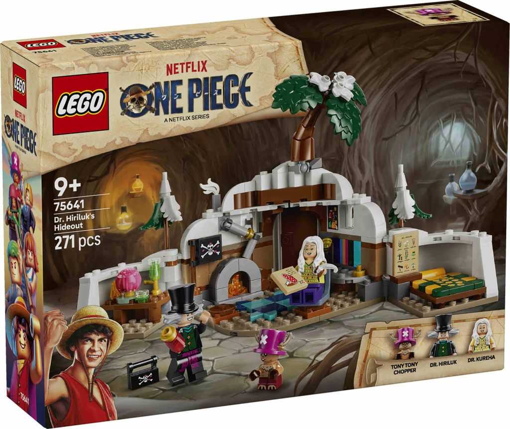 LEGO ONE PIECE Doc Baders Versteck - Spielzeug zum Sammeln Produktbild 