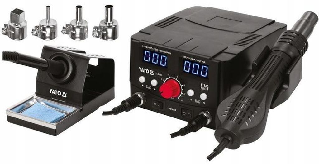YATO Lötstation YT-82458, elektrisch Productafbeelding 