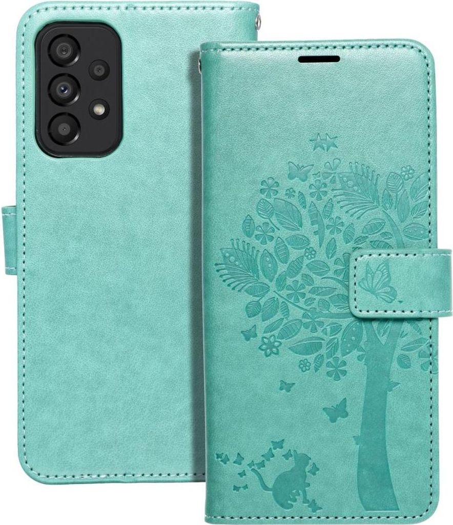 MEZZO Pouzdro na knihy vhodné pro SAMSUNG A33 5G Tree green Obrázek produktu 