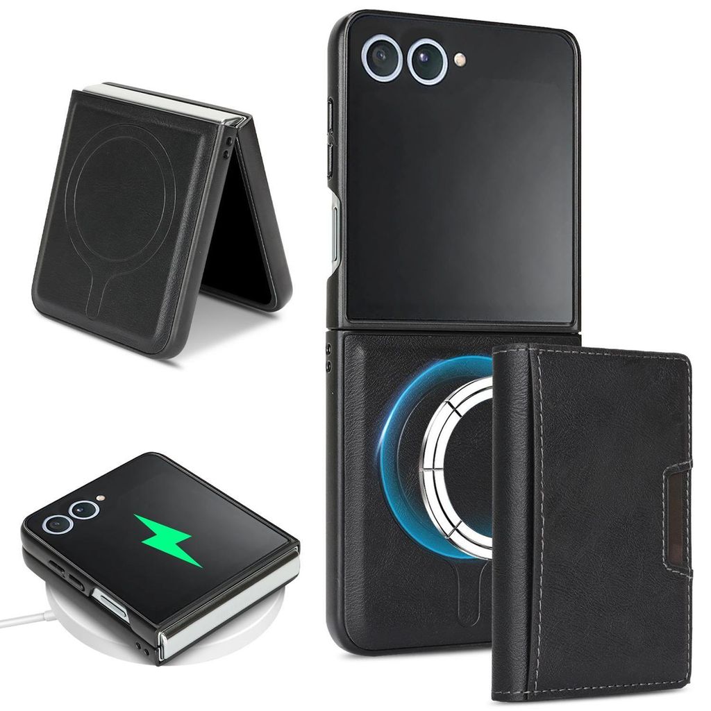 Für Samsung Galaxy Z Flip7 5G MagSafe Magnetisch Kunstleder Produktbild 