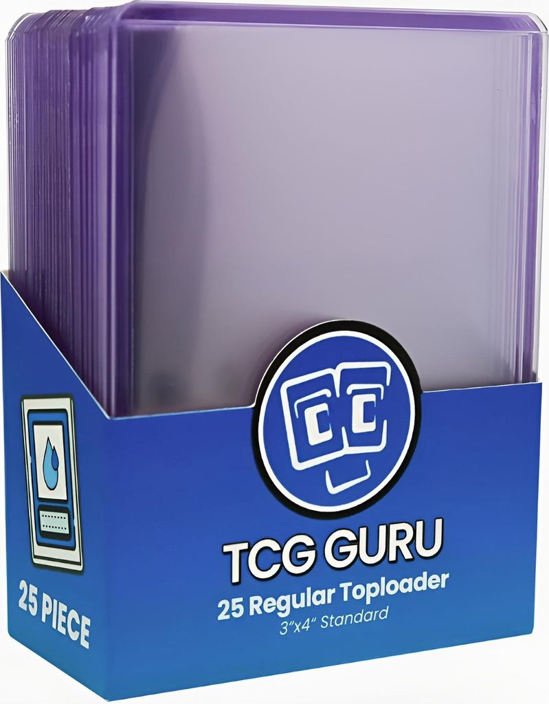 TCG Guru Regular Toploader 3" x 4" (25 ks) Obrázok produktu 
