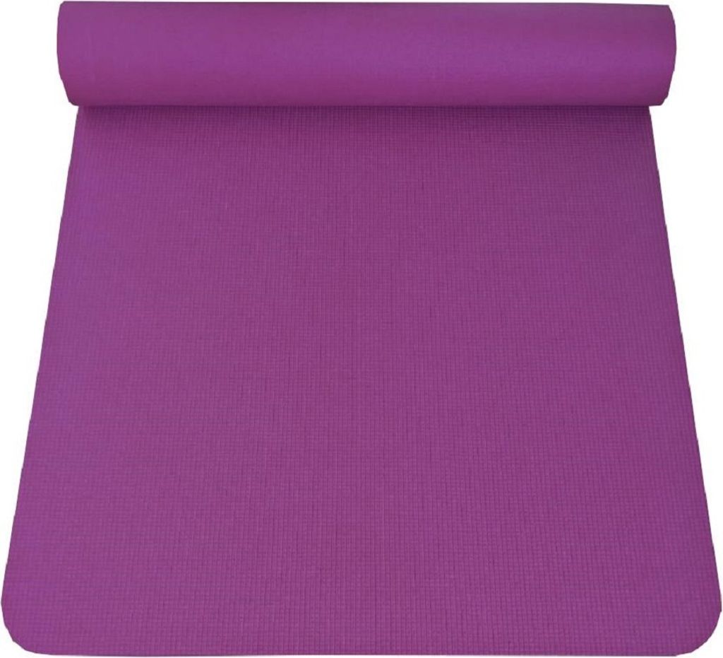 Anti-Rutsch-Matte Fitnessmatte Yogamatte violett 65x185 cm