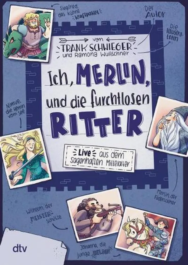 Album jeunesse Ich Merlin und die furchtlosen Ritter - Histoire de magie