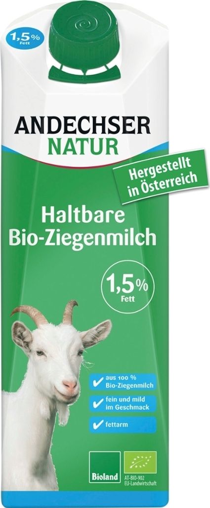 AD  Haltb.Ziegenmilch1,5%1l Produktbild 