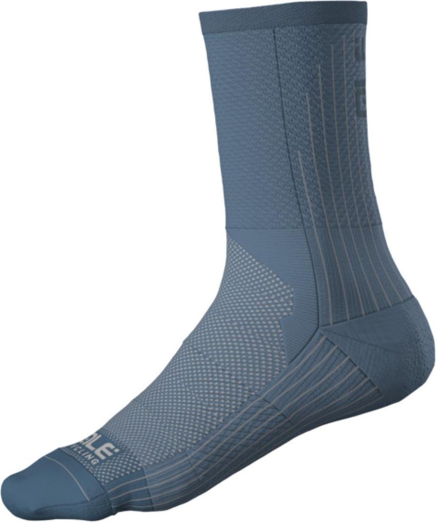 ALÉ Klassische Fahrradsocken - COLOR BLOCK - Blau 36-39