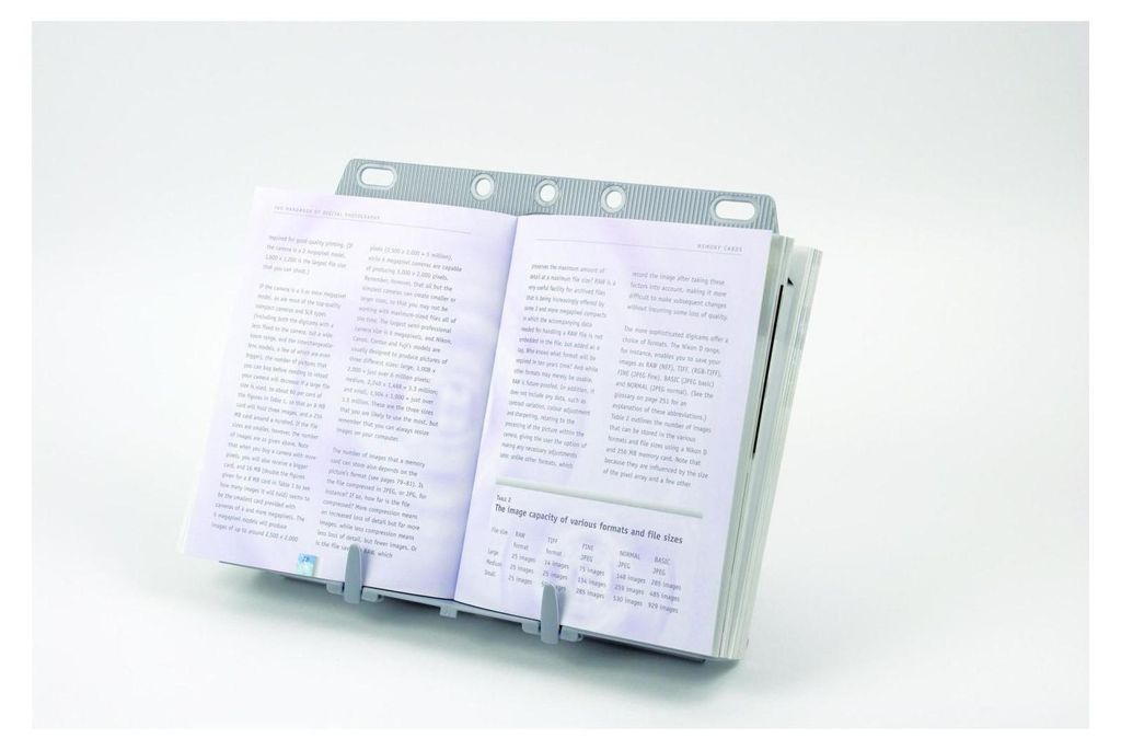 Fellowes Booklift porte-document Plastique Argent Image du produit 