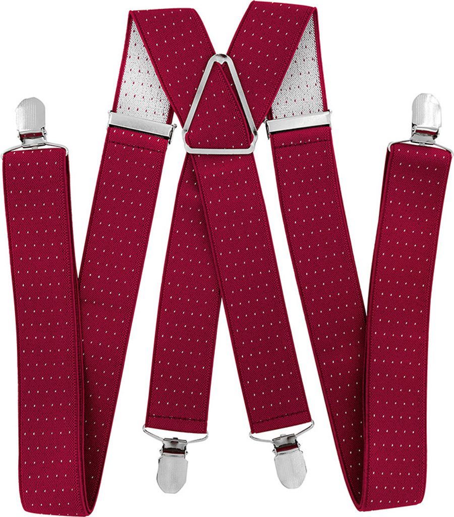axy® Bretelle da uomo larghe 3,5 cm con 4 robuste clip a Immagine del prodotto 