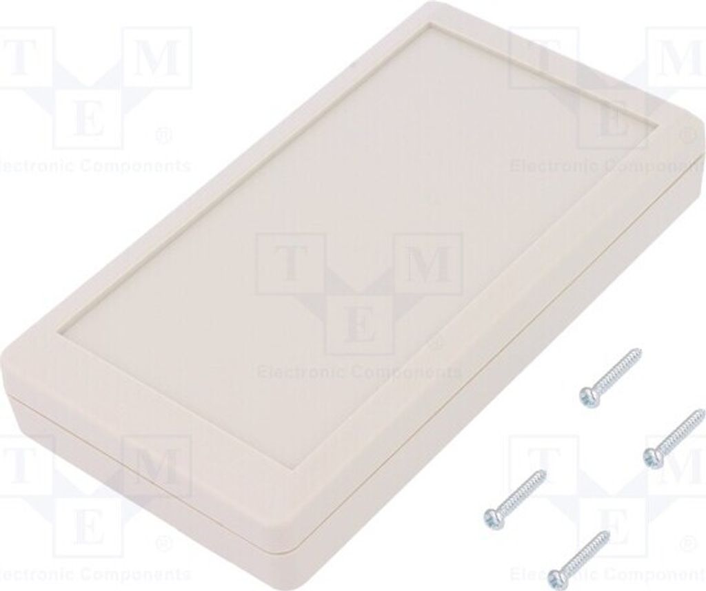 1x Gehäuse: für Displaygeräte Y: 143mm X: 82mm Z: 33mm grau G959G Gehäuse für Ge