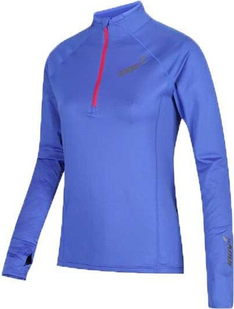 Inov8 Mid Lsz Langarm-t-shirt Blau 12 Frau Blau 12