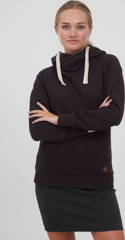 OXMO OXJulia Pile Damen Kapuzenpullover Hoodie Pullover Mit Kapuze Und Teddy-Fell