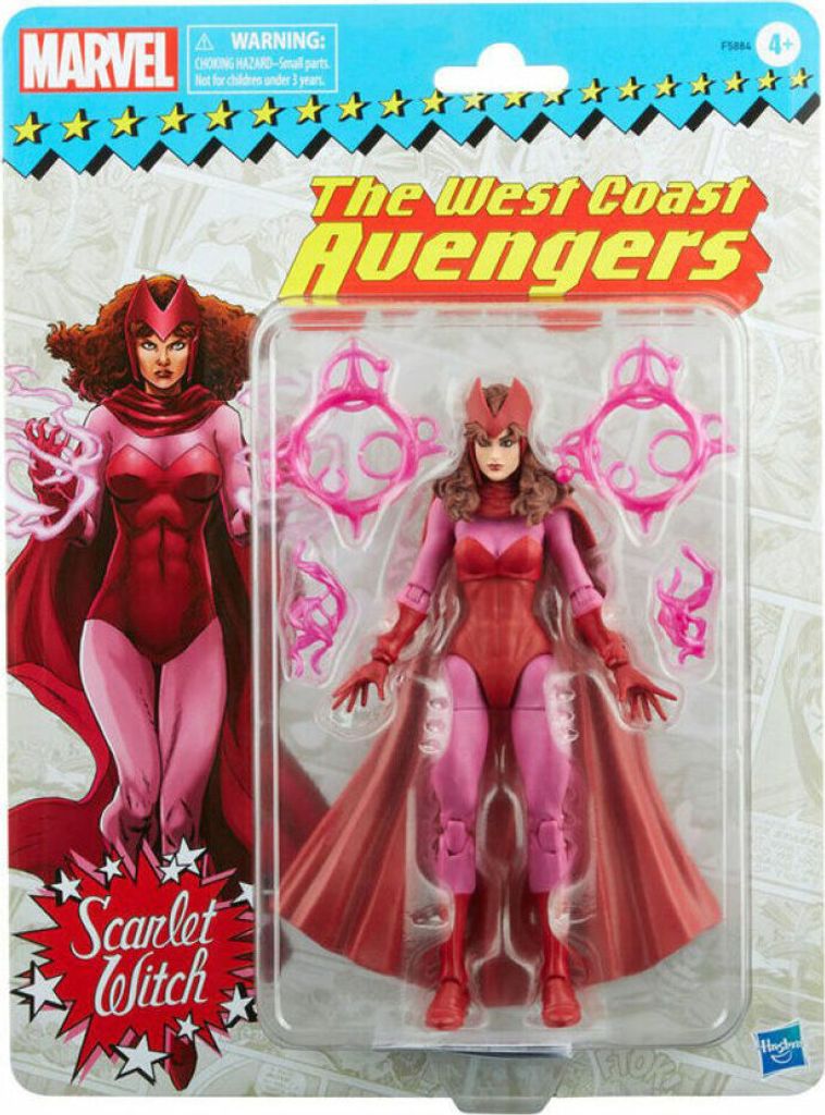 Hasbro Marvel Legends Retro: Figurka Kolekcjonerska Scarlet Immagine del prodotto 