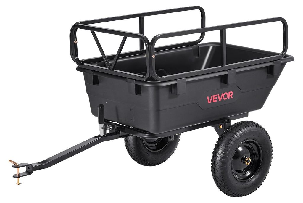 Remolque para ATV de alta capacidad, volquete de acero, 340 Imagen del producto 