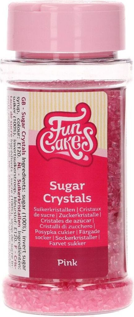 FunCakes bunter Zucker Pink 80g Produktbild 