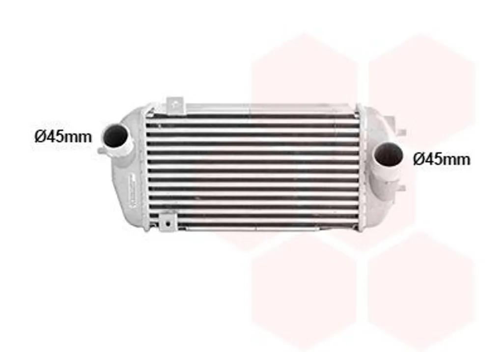 Intercooler VAN WEZEL 82014709 per HYUNDAI Tucson TLE Turbo Diesel/Benzina