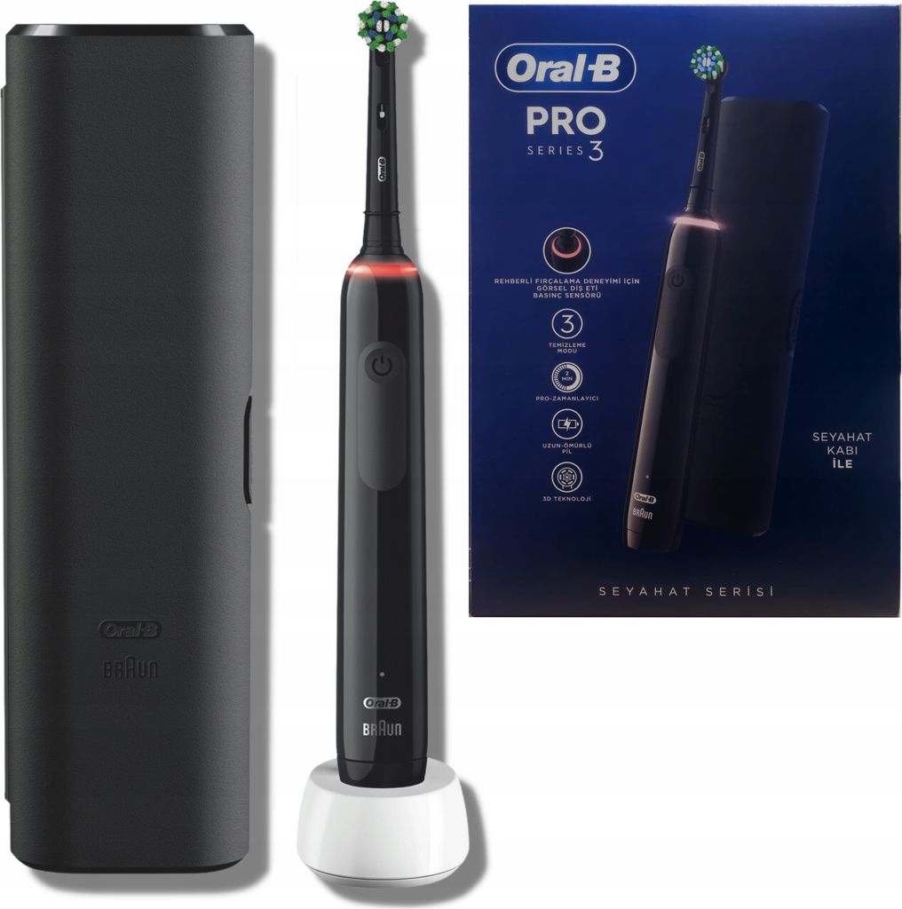 Oral-B Pro 3 3500, Erwachsener, Rotierende Zahnbürste, Produktbild 