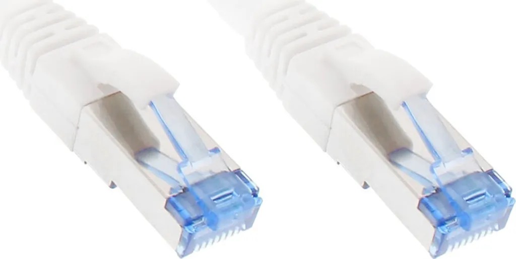 Miglior Cavo Ethernet 20 Metri InLine Cat 6a Bianco | Stabilità 10Gbps