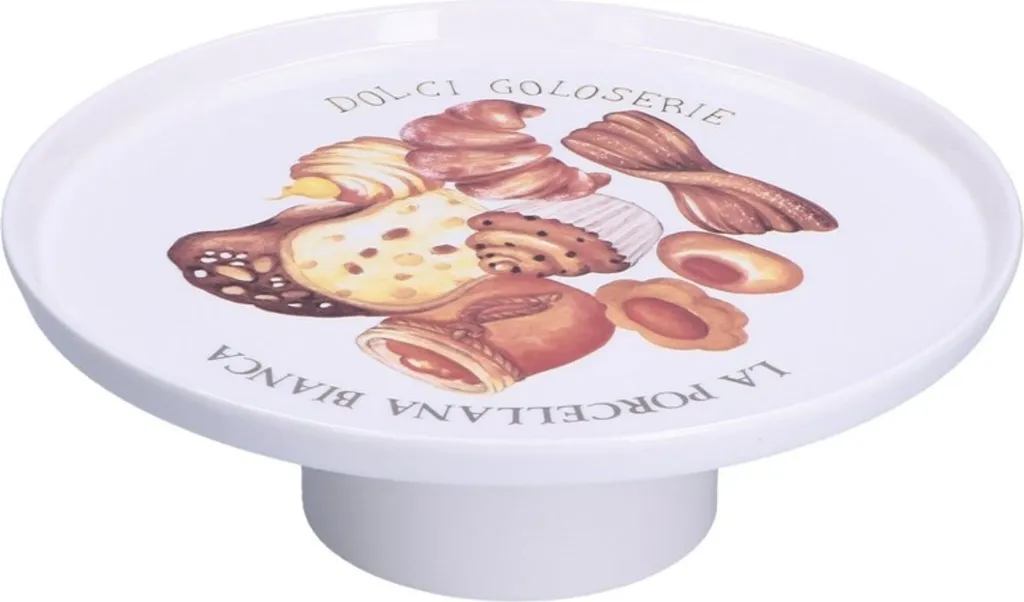 La Porcellana Bianca Alzata Torta 26 cm P022600026 - I Garbati