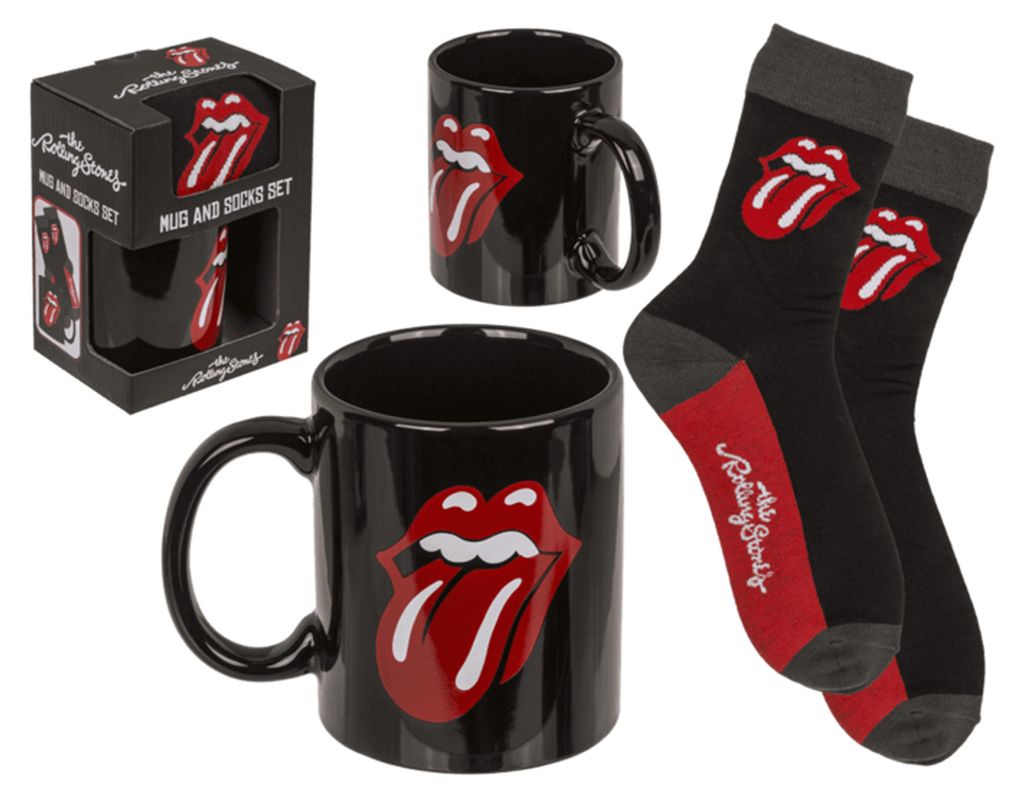 Geschenkset The Rolling Stones- Tasse und Socken - Produktbild 