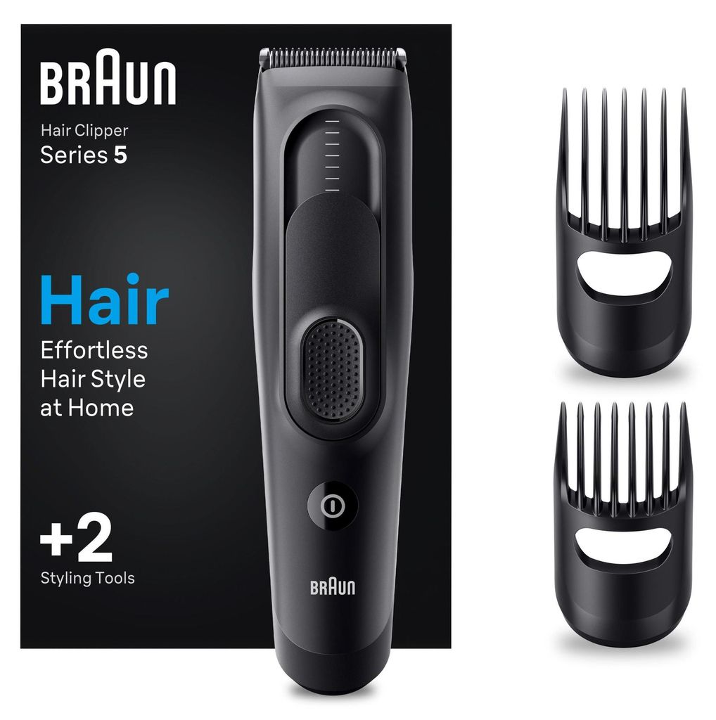 Braun HC5330, zwart, 3 mm, 3,5 cm, hoofdonderdeel, 5 jaar, Productafbeelding 