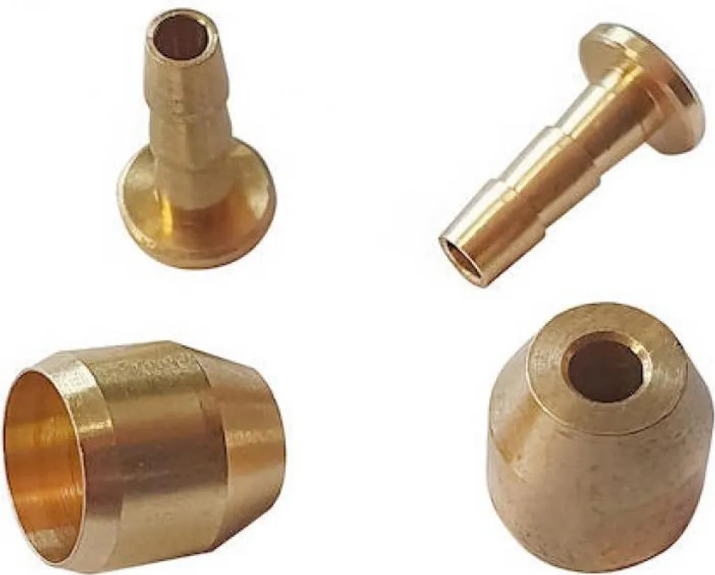 Raccord de frein vélo Hayes olive et manchon 5 mm laiton haute qualité