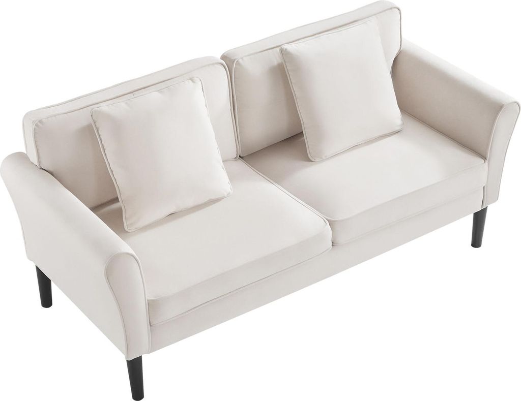 SucceBuy Canapé Loveseat deux places (176 cm), petit canapé Image du produit 