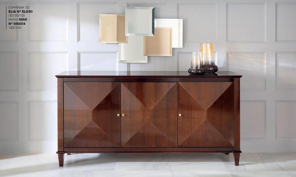 Designer Schränke SideBoard Edel Holz Luxus Hoch Schrank Kommode Kommoden