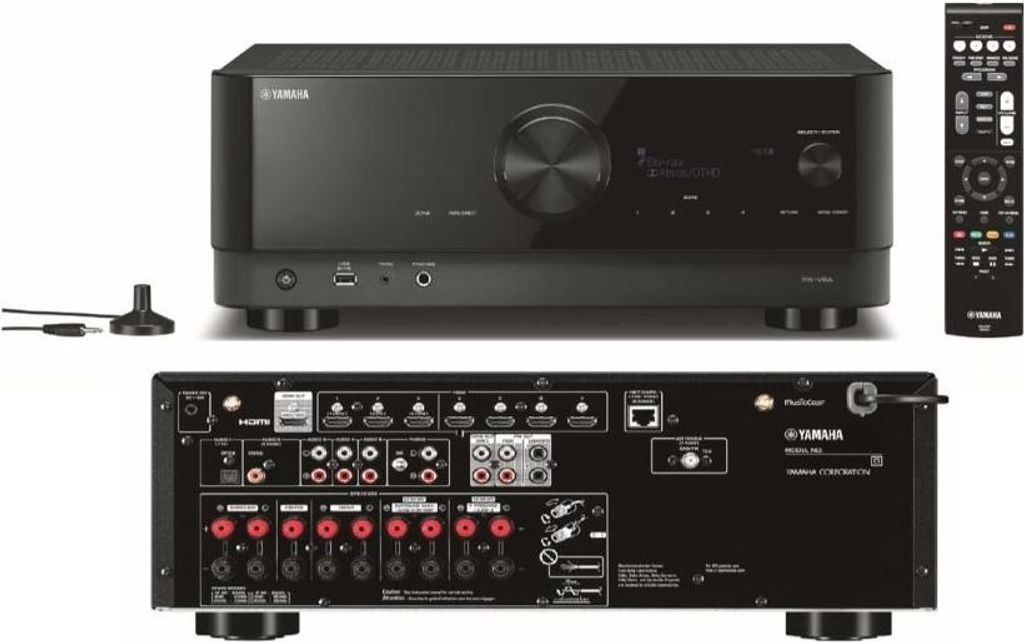 Yamaha RXV-6A, 100 W, 7.2 kan., Surround, 160 W, Zdjęcie produktu 