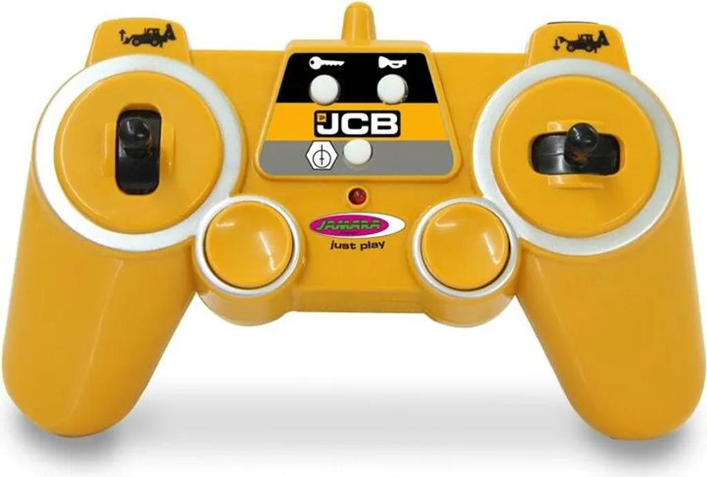 Émetteur Tractopelle JCB 1:20 2.4GHz : Contrôle Précis sans Interférence