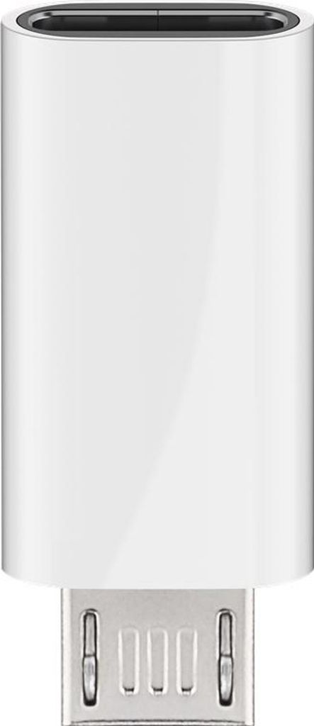 Goobay 55550, USB Micro B, USB C, Bílá Obrázek produktu 