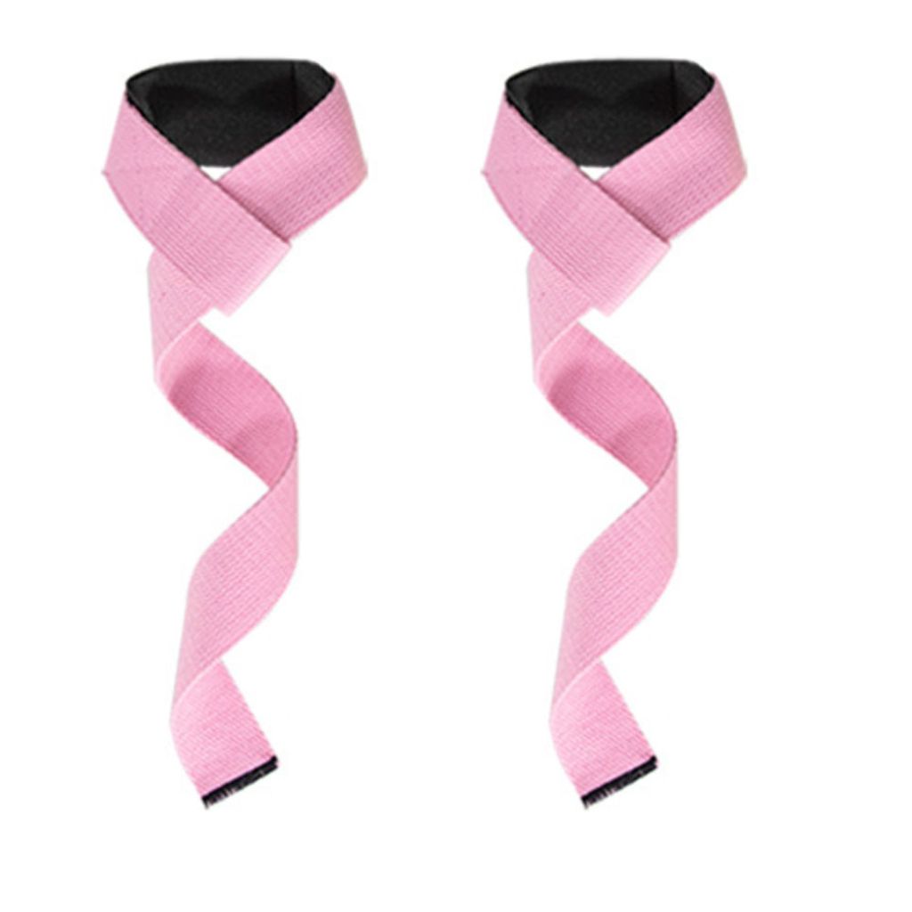 Hebegurte für Gewichtheben, Bodybuilding, Powerlifting, Krafttraining und Kreuzheben, Pink