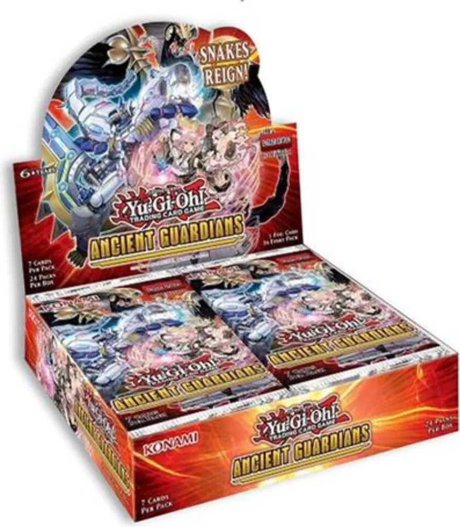 Yu-Gi-Oh! Ancient Guardians Booster Box - Boîte de 24 Boosters Scellée