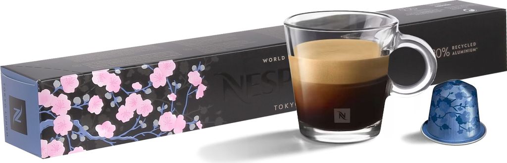 Tokyo Lungo aromatisierte Kaffeekapseln NESPRESSO 30 Kapseln