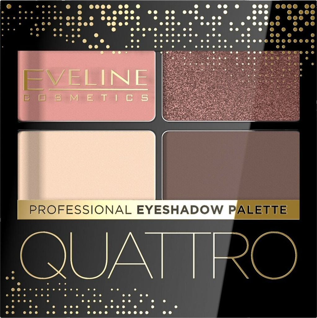 EVELINE Quattro Professional Lidschatten Palette 06 7.2g